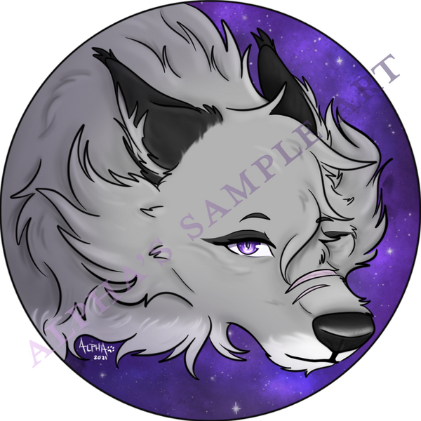 Icon Shaded, Galaxy Background
