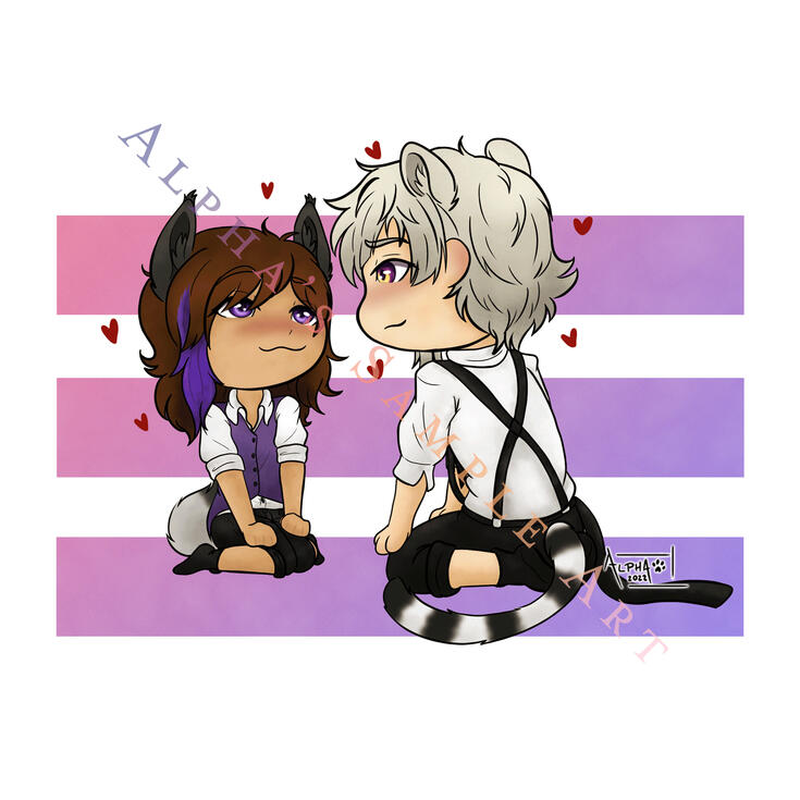 Human Chibi Shaded + Extra Character