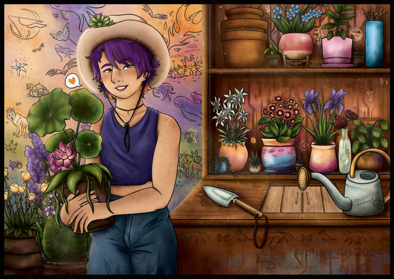 Star Wars Ahsoka: Sabine Wren and her Loft Garden