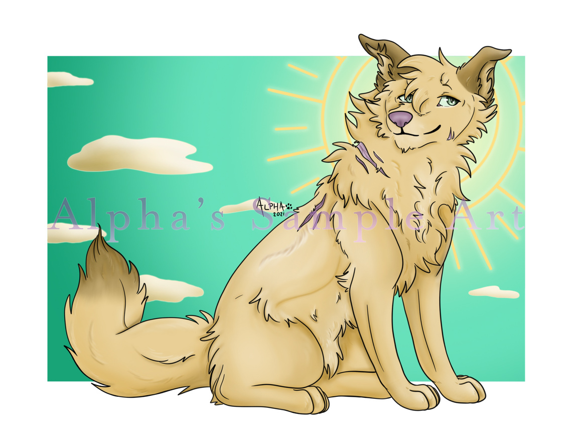 Full Body Shaded, Simple Shape Background with Soft Shade