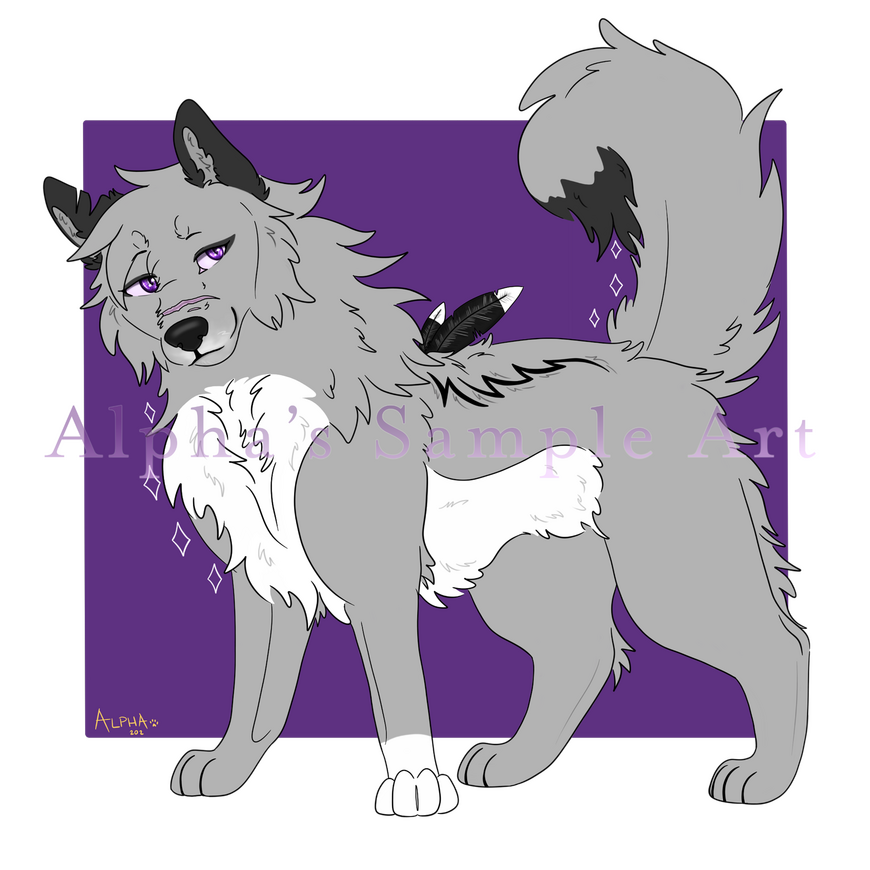 Flat Color Full Body, Simple Color Background